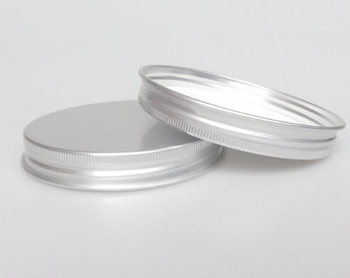 89mm*14mm Threaded Aluminum Lid PET Plastic Tea Caddy Candle Jar Universal Sealing Metal Lid